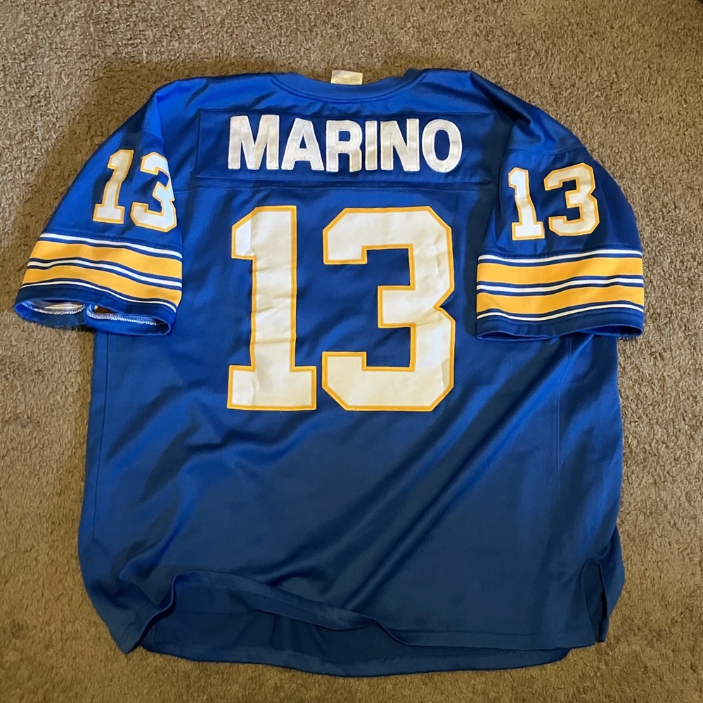 THROWBACK Dan Marino Adidas True School Retro Pitt Football Jersey